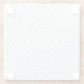 abstracte vectorachtergrond visschaal glazen onderzetter (Achterkant)