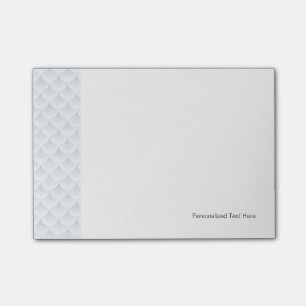 abstracte vectorachtergrond visschaal post-it® notes