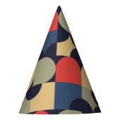 Abstracte vectorkunst feesthoedjes (Voorkant)