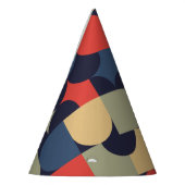 Abstracte vectorkunst feesthoedjes (Links)