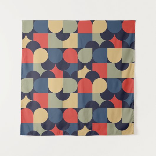 Abstracte vectorkunst wandkleed (Voorkant)