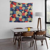 Abstracte vectorkunst wandkleed