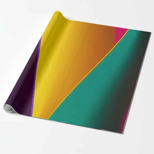 Abstracte veelkleurige achtergrond cadeaupapier (Uitgerold)