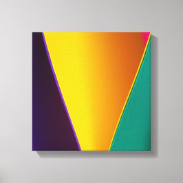 Abstracte veelkleurige achtergrond canvas afdruk