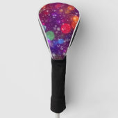 Abstracte veelkleurige Bokeh achtergrond-25363 Golfheadcover (Voorkant)
