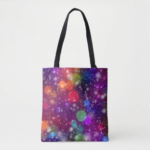 Abstracte veelkleurige Bokeh achtergrond-25363 Tote Bag