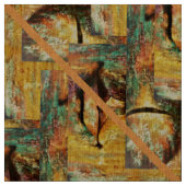 Abstracte veelkleurige gezichtskunst stof (Swatch)