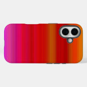 Abstracte veelkleurige strepen Case-Mate iPhone case (Achterkant (horizontaal))