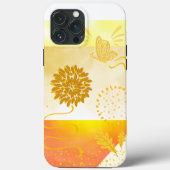 Abstracte velden van goud Case-Mate iPhone case (Achterkant)