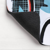 Abstracte veldslag muismat (Hoek)