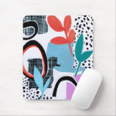 Abstracte veldslag muismat (Met muis)