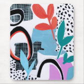 Abstracte veldslag muismat (Voorkant)