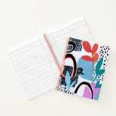 Abstracte veldslag notitieboek (Binnen)