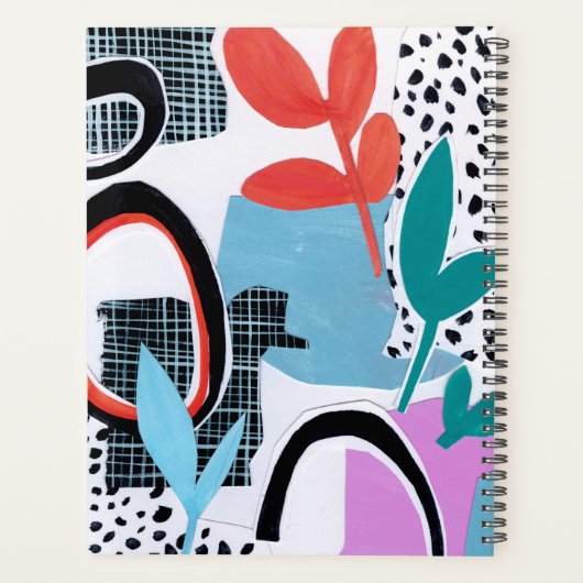 Abstracte veldslag planner (Achterkant)