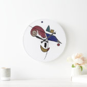 Abstracte Venedig wandklok (Huis)