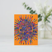 Abstracte ventilator briefkaart (Staand voorkant)