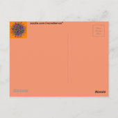 Abstracte ventilator briefkaart (Achterkant)