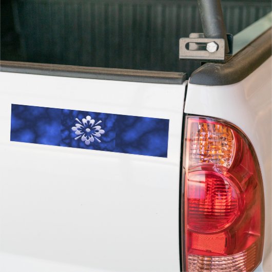Abstracte ventilator bumpersticker (Op Truck)