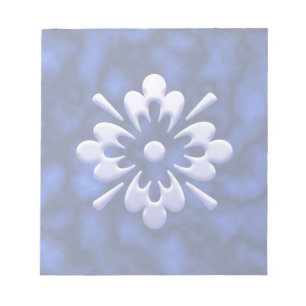 Abstracte ventilator notitieblok