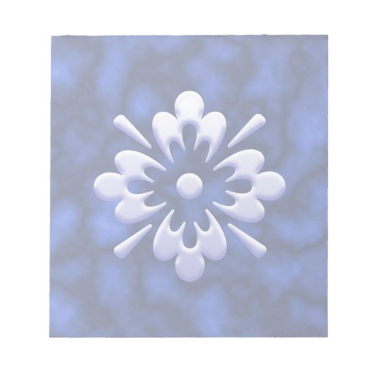 Abstracte ventilator notitieblok (Voorkant)