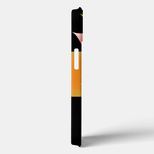 Abstracte ventilator op zwart Case-Mate iPhone case (Achterkant / Rechts)