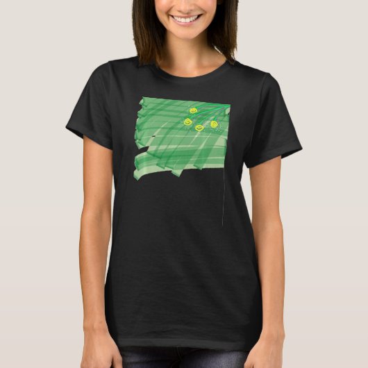 Abstracte ventilator t-shirt (Voorkant)