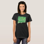 Abstracte ventilator t-shirt (Voorkant volledig)