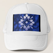 Abstracte ventilator trucker pet (Voorkant)