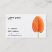 Abstracte ventilator visitekaartje (Achterkant)