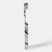 Abstracte ventilator voor witte kleur iPhone hoesje (Linkerkant)