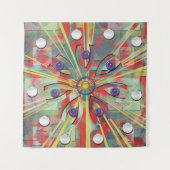 Abstracte ventilator wandkleed (Voorkant)