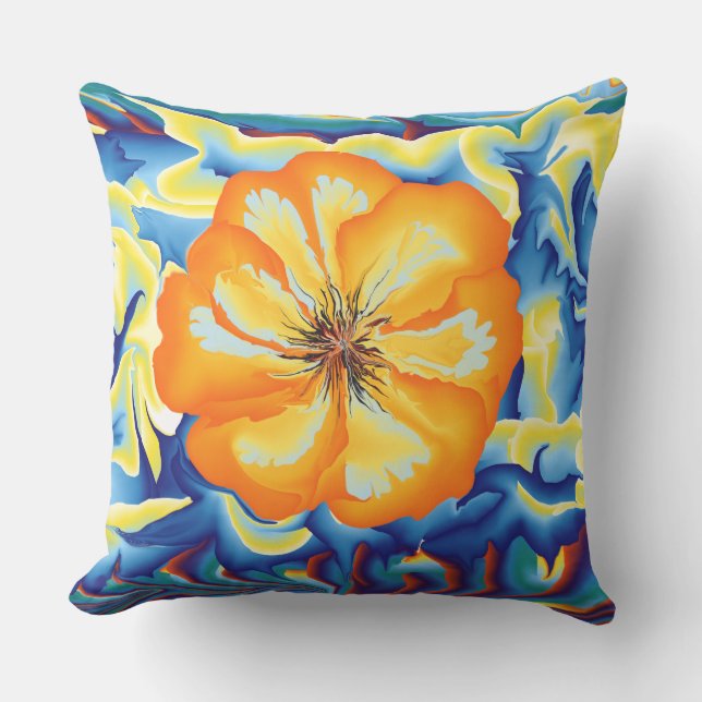 Abstracte ventilatorleiding kussen (Voorkant)