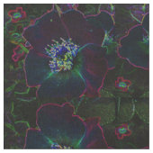 Abstracte verbinding met elektrische Rozen Stof (Close Up)