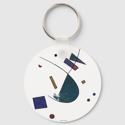 Abstracte Verdi-Sleutelhanger Sleutelhanger (Voorkant)