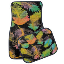 Abstracte veren hand geschilderd