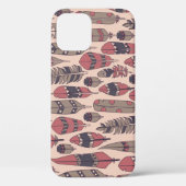 Abstracte veren: kleurrijke achtergrond. Case-Mate iPhone case (Achterkant)