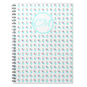 Abstracte veren notitieboek (Voorkant)