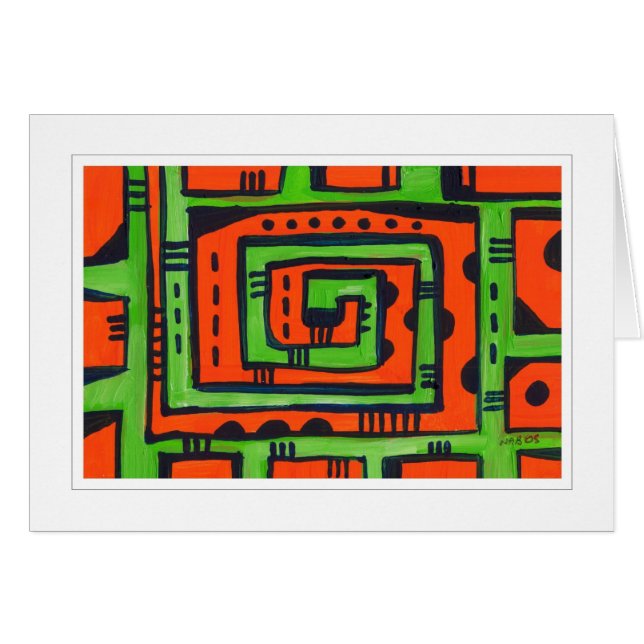 Abstracte verf 01 (Voorkant Horizontaal)