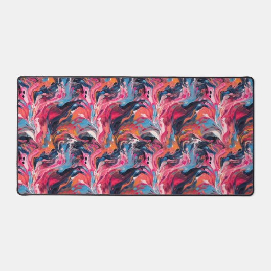 Abstracte verf 01 bureaumat (Voorkant)