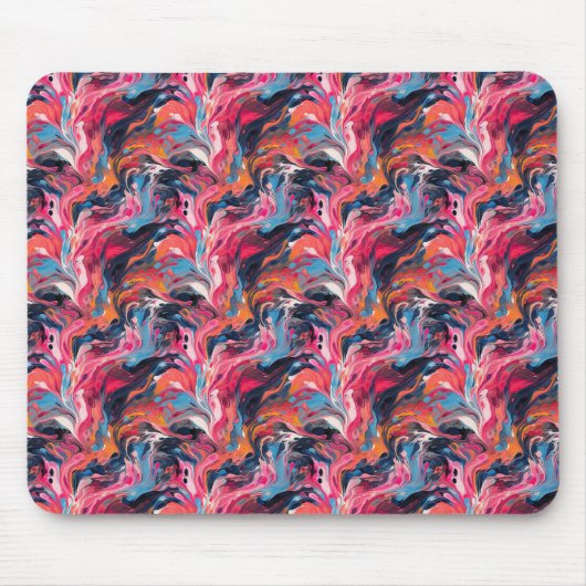 Abstracte verf 01 muismat (Voorkant)
