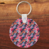 Abstracte verf 01 sleutelhanger (Voorkant)