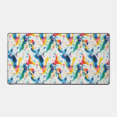 Abstracte verf 02 bureaumat (Voorkant)