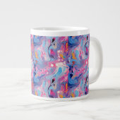 Abstracte verf 03 grote koffiekop (Voorkant rechts)