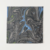 Abstracte verf | abstract beste landschap wandkleed (Voorkant)