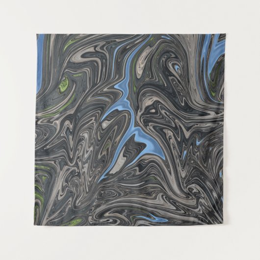 Abstracte verf | abstract beste landschap wandkleed (Voorkant)