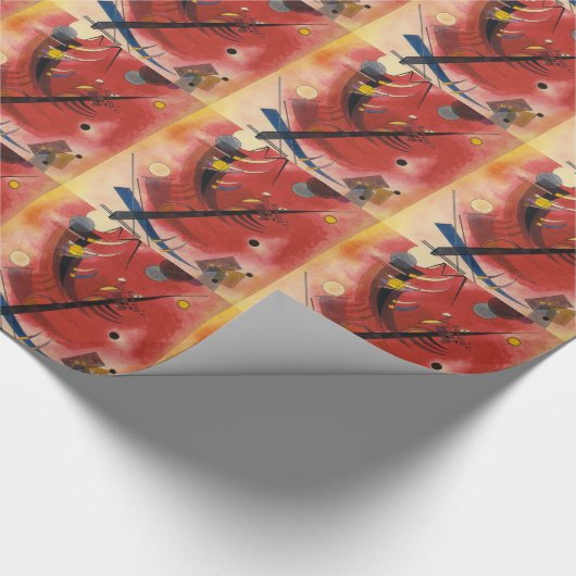 Abstracte verf binnenste simuleren cadeaupapier (Hoek)