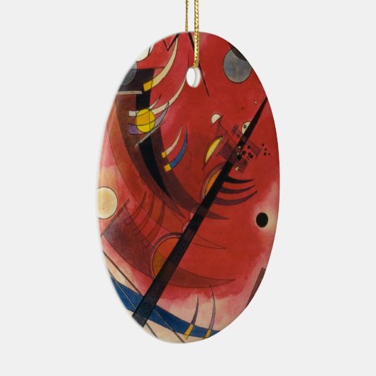 Abstracte verf binnenste simuleren keramisch ornament (Rechts)