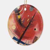 Abstracte verf binnenste simuleren keramisch ornament (Links)