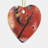 Abstracte verf binnenste simuleren keramisch ornament (Links)