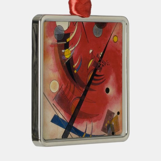 Abstracte verf binnenste simuleren metalen ornament (Rechts)